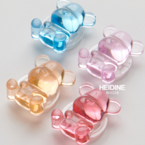 HEIDINE 하이디네 / 브릭베어 투명레진 스마트톡 거치대 핸드폰 악세사리, 2.핫핑크