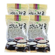 자연초 청색보리쌀 녹색보리 청맥 청보리 500g, 4개