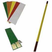 양궁 화살 종이 스티커 Paster 랩 탄소 샤프트 DIY 사냥 액세서리 12 개, [02] orange