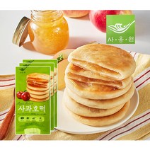 사옹원 사과호떡 400g 3봉 간식믹스 와플, 400gx3봉