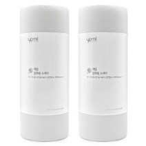 예밀 일회용 수세미 60매 X 2롤 주방 항균 위생수세미, 화이트