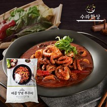 [수라한상]감칠맛나는 수라한상 매콤 쭈꾸미 (300gx2), 2개