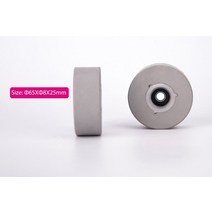컨베이어벨트 부품 화물 승강용 기계 부속 10 개몫 컨베이어 체인 블록 및 칭다오 huali 자동 에지 밴딩 flk007 용 휠 컨베이어 블록 패드 누르기, 65x8x25mm