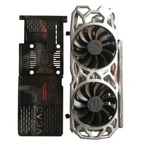 EVGA GTX 1080 Ti SC2 용 비디오 카드 방열판 GTX1080Ti 그래픽 교체, [01] 없음 RGB, [01] Black