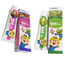 케이엠제약 뽀로로 치약(선택) 어린이치약 무파라벤, 혼합과일향1개