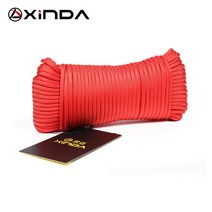 Xinda 캐치 로프 등산 야외 보조 라인 9 코어 인명 구조 장비 안전 31 미터, [03] Red-31m