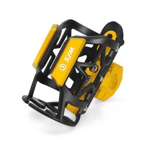 라이더무드 SYM 크루심125 300 알파 조이맥스Z300 컵홀더 물병 커피 음료수 거치대 튜닝 커스텀, SYM 컵홀더 - 골드, 1개