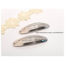 타원똑딱핀 둥근똑딱핀 똑딱핀 리본공예재료