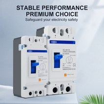 회로보전태양광 PV용 MCCB 과부하 보호 스위치 보호기 몰드 케이스 회로 차단기 2P DC B 곡선 500V, 01 160A