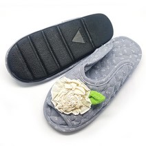 양말나라 코사지 쿠션슬리퍼 쿠션덧신/ 쿠션 거실화 쿠션실내화 유치원 어린이집 요양원 서빙화 (3개당사은품)