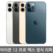 [애플 리퍼] 애플 아이폰 12 Pro Max 공기계 리퍼 자급제, 골드, 아이폰12 프로 맥스 256G