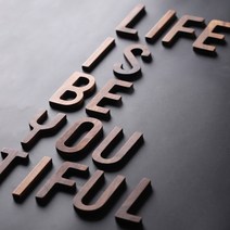 2개묶음 0206-040 원목 알파벳 이니셜 A-Z 나무글자 우드 로고 1+1 대박다잘됨몰, 알파벳 T(대문자)