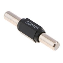 GHSHOP 외부 마이크로미터 캘리퍼스 표준 교정 키트 0-2' 0-3' 0-4' 가능, 50mm, 플라스틱, 블랙