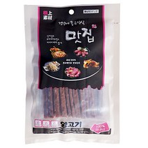푸들 노령견 애견간식 져키 양고기 훈련용 건조간식 영양간식 부드러운 반려견 말린간식 교육용, 1개