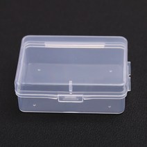 볼트통 부속함 볼트함 피스함 못주머니 툴가방, 투명 6.8X5.1cm