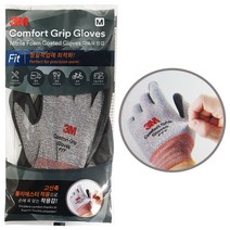 3M 컴포트그립 글로브(핏) 코팅 장갑 정밀작업 다목적, 글로브 핏 (S)1개