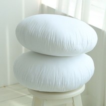 [천삼백케이] [러그랜드] 원형 쿠션 솜 45x45, 단품