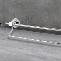HLBATH 스텐레스 2단 수건걸이 화장실 스텐 수건걸이 2500, HL2500, 1개
