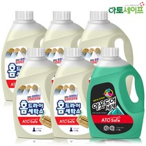 아토세이프 다운워시 점퍼 패딩 이불 전용세제 구스 1.13L 5개+스포츠의류 등산복 냄새제거 세제 1.13L 1개, 단품