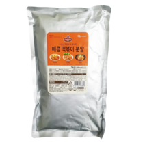 청정원 매콤 떡볶이 분말 1kg 간편조리 쉐프원 오징어볶음 닭도리탕 닭볶음탕 소스, 1봉