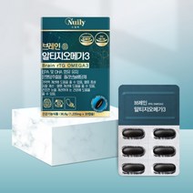 징코오메가-3 청소년 중년 중장년 기억력 영양제 1box 중성지방낮추는법 오메가오일 선물 중장년 임산부