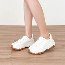 뉴트 가죽 키높이 스니커즈 7cm