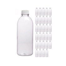우유 페트병 투명 + 캡 화이트, 1L, 88개