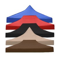 런웨이브 600D 3중방수코팅 천막지붕(프레임 미포함) 7가지 사이즈 5가지색상, 블랙, 3mx3m