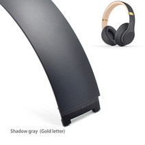 Beats Studio 3 3.0 유선/무선 헤드폰 수리 부품용 교체 탑 헤드밴드 패드 쿠션 예비 부품 신제품, [06] Black