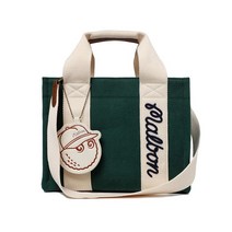 라운딩 보스턴백 숄더백 골프 가방 스포츠 2컬러 캔버스 토트백, L 다크 그린 캔버스 백(E 모델)