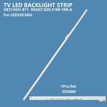 미니관리기 농업용 트랙터 텃밭 관리기 소형 로터리 경운기 밭가는 골타는 기계 수리용 LED TV 스트립 백라이트 HE315GH-811 RSAG7.820.5188 VE R.A LED, [05] 10TV-10PCS