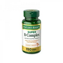 Natures Bounty Super B 엽산 150정, Unflavored, 150 Count (Pack of 1)