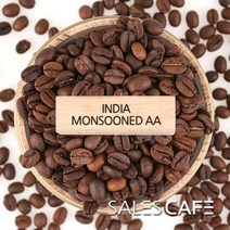 인디아 몬순AA 원두커피[200g 500g 1kg], 상세설명 참조, 01.200g(SROC080FC0200A01)/01.분쇄안함(W)