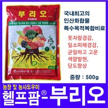 헬프팜 대유 부리오 수용제 500g 웃자람 억제 경감