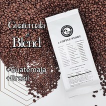 커피스토리 과테말라 블렌드 원두 당일로스팅 블렌딩원두, 500g, 프렌치프레쏘