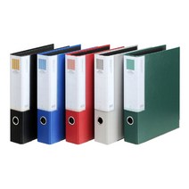 [홈앤스쿨] 문화산업 B849-7 이코노웹 합지 3공 D링 바인더 5cm, 회색