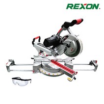 Tspeed 10인치슬라이드금속각도절단기, 렉슨 10인치슬라이드금속각도절단기(MC-9255), 1개