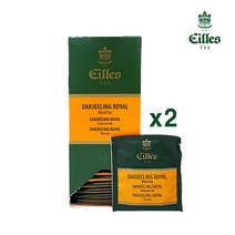 아일레스 티 다즐링 로얄 25개입 2세트 홍차 티백 Eilles TEA