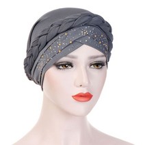 키코이 캉가 코 튼 인쇄 이슬람 turban 스카프 여성 내부 hijab 모자 아랍 랩 femme musulman turbante mujer, [01] 싱글 사이즈, [14] 4