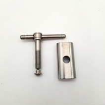 brompton 접이식 자전거 프레임용 티타늄 힌지 레버 클램프 플레이트 brompton용 초경량 ti 부품, model A 1 set