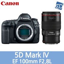 [캐논 정품] EOS 5D Mark IV / 렌즈 패키지/ED, 03 바디+EF 100mm F2.8L IS USM
