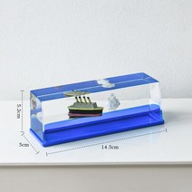 3D 모래 시계 인테리어 소품 선물용 샌드아트 크루즈 선박 유체 드리프트 병 거실 장식 크리에이티브 보트 바다 홈 장난감 생일 선물, [01] A