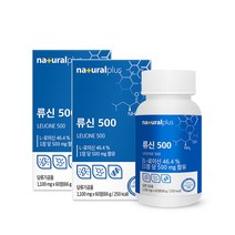 류신단백질 류신타블렛 산양유 BCAA 단백질보충제 2통