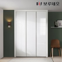 보루네오 10cm 샤인 여닫이 작은방 붙박이장 5자 6자 7자, 그레이_다크그레이10cm