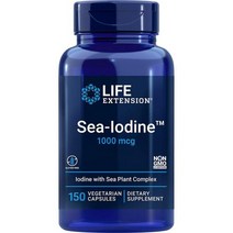 라이프익스텐션 바다 요오드 Life Extension Sea-Iodine 1000mcg 150정, 1개