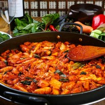 당일요리 춘천 특제소스 양념닭갈비 찜닭 철판 캠핑음식, 양념닭갈비 1kg + 추가 소스 120g