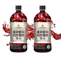 자연에온 프리미엄 몽모랑시 타트체리 주스, 2개, 1L