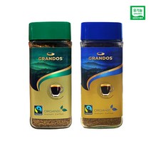그랑도스 에코몽 4병묶음 유기농 원두 블랙커피 병 100g 아메리카노 그란도스 디카페인, 일반 4개