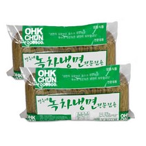 옥천식품 옥천 녹차 냉면-2kgx1팩(업소 전문점), 2kg, 3팩