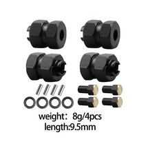 평기어 베벨기어 드론 rc카 무거운 황동 카운터 웨이트 액슬 하우징 커버 스티어링 너클 웜 차동 장치 RC 크롤러 자동차 축 SCX24 업그레이드 부품용, [02] B